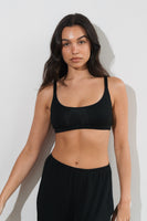 Vitality Vital® Scoop Bralette - Midnight