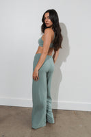 Vitality Vital® Wide Leg Pant - Thyme