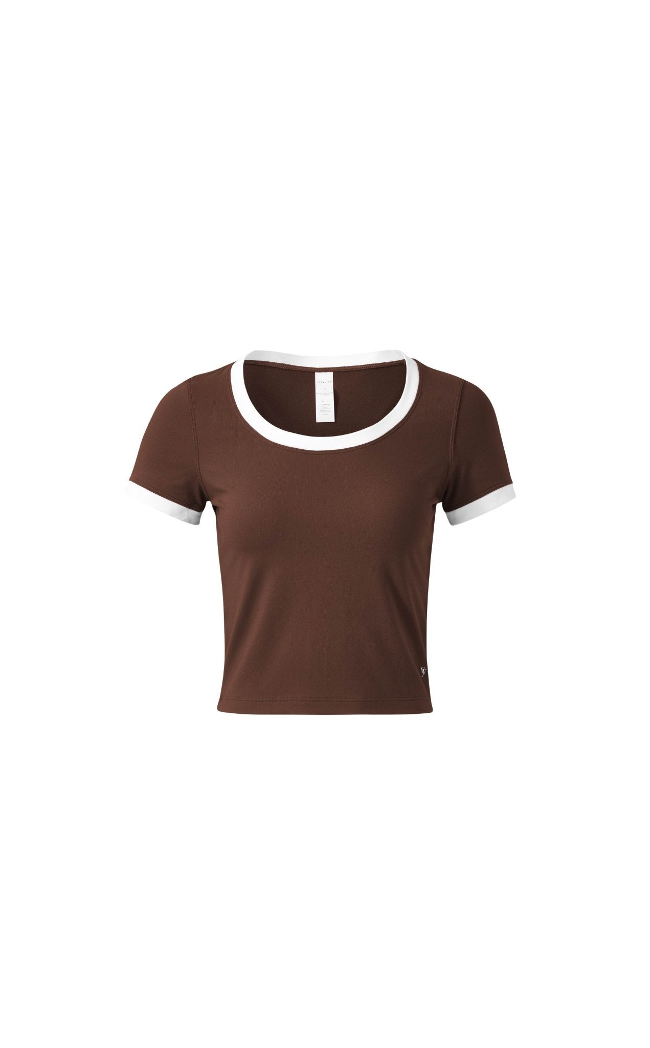 Vitality Motive Scoop Tee - Toffee Contrast