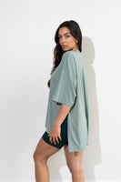 Vitality Vital® Oversized Tee - Thyme