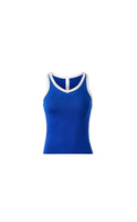 Vitality Motive Racer Tank - River Contrast