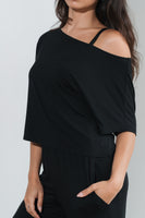 Vitality Vital® Off Shoulder Tee - Midnight