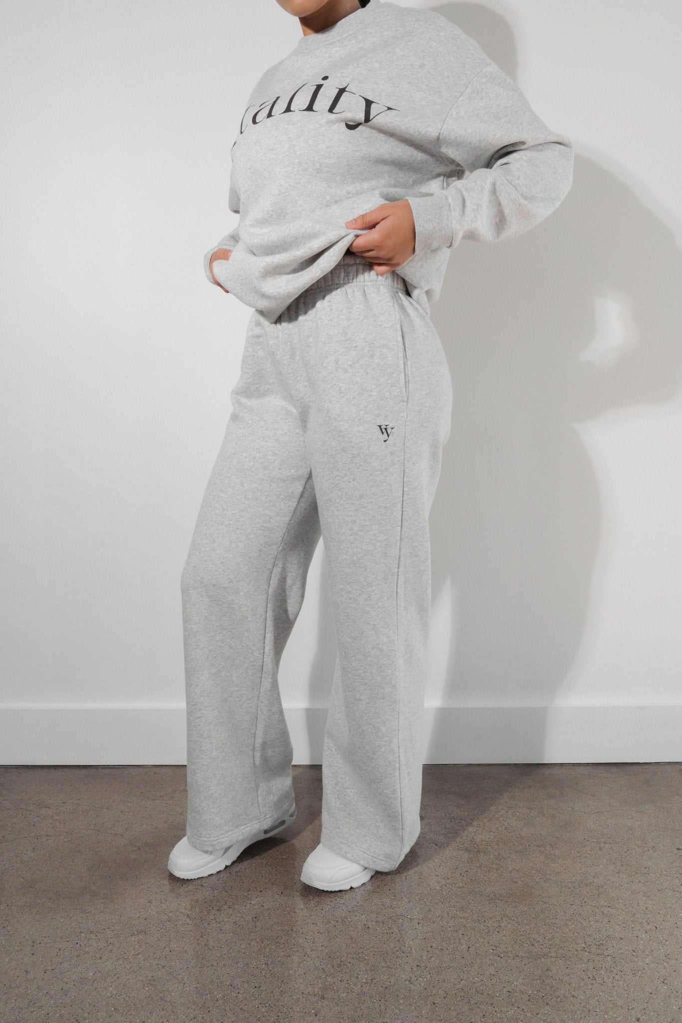 Vitality Cozy® Uni Crew - Stone Marl