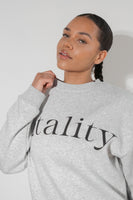 Vitality Cozy® Uni Crew - Stone Marl