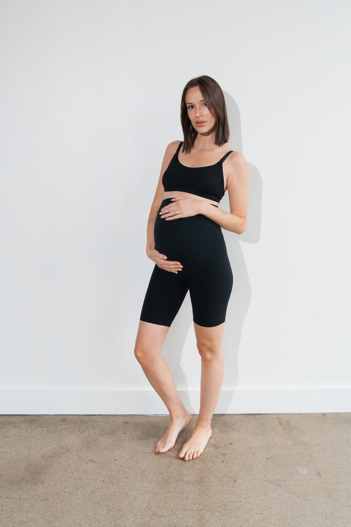 Vitality Vital® Maternity Scoop Bralette - Midnight