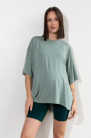 Vitality Vital® Oversized Tee - Thyme
