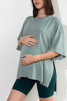 Vitality Vital® Oversized Tee - Thyme