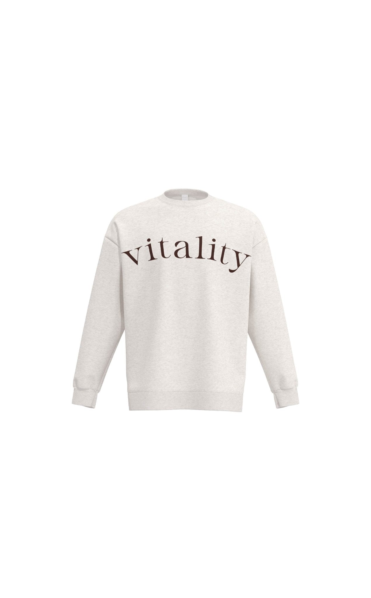 Vitality Cozy® Uni Crew - Oat Marl