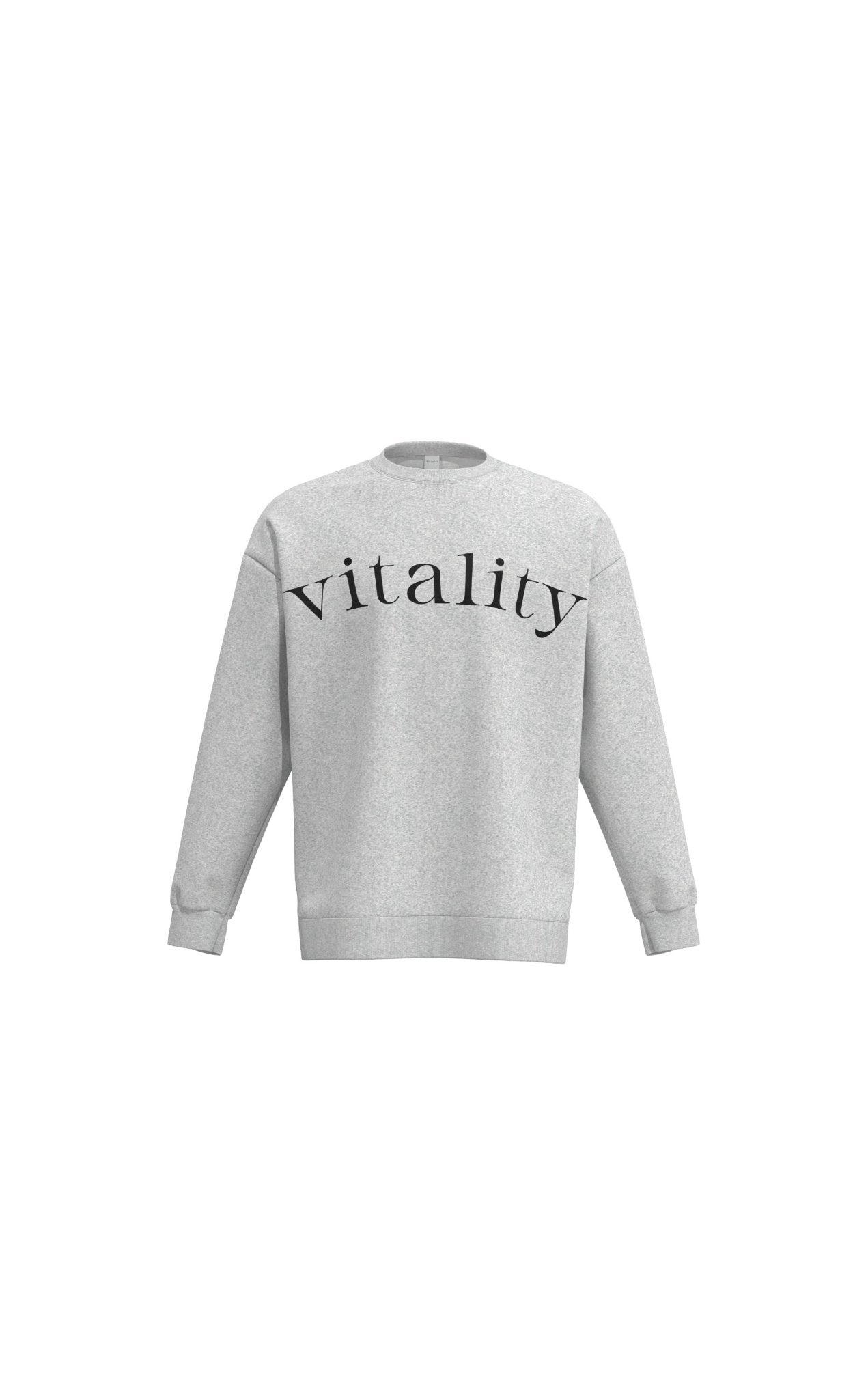 Vitality Cozy® Uni Crew - Stone Marl