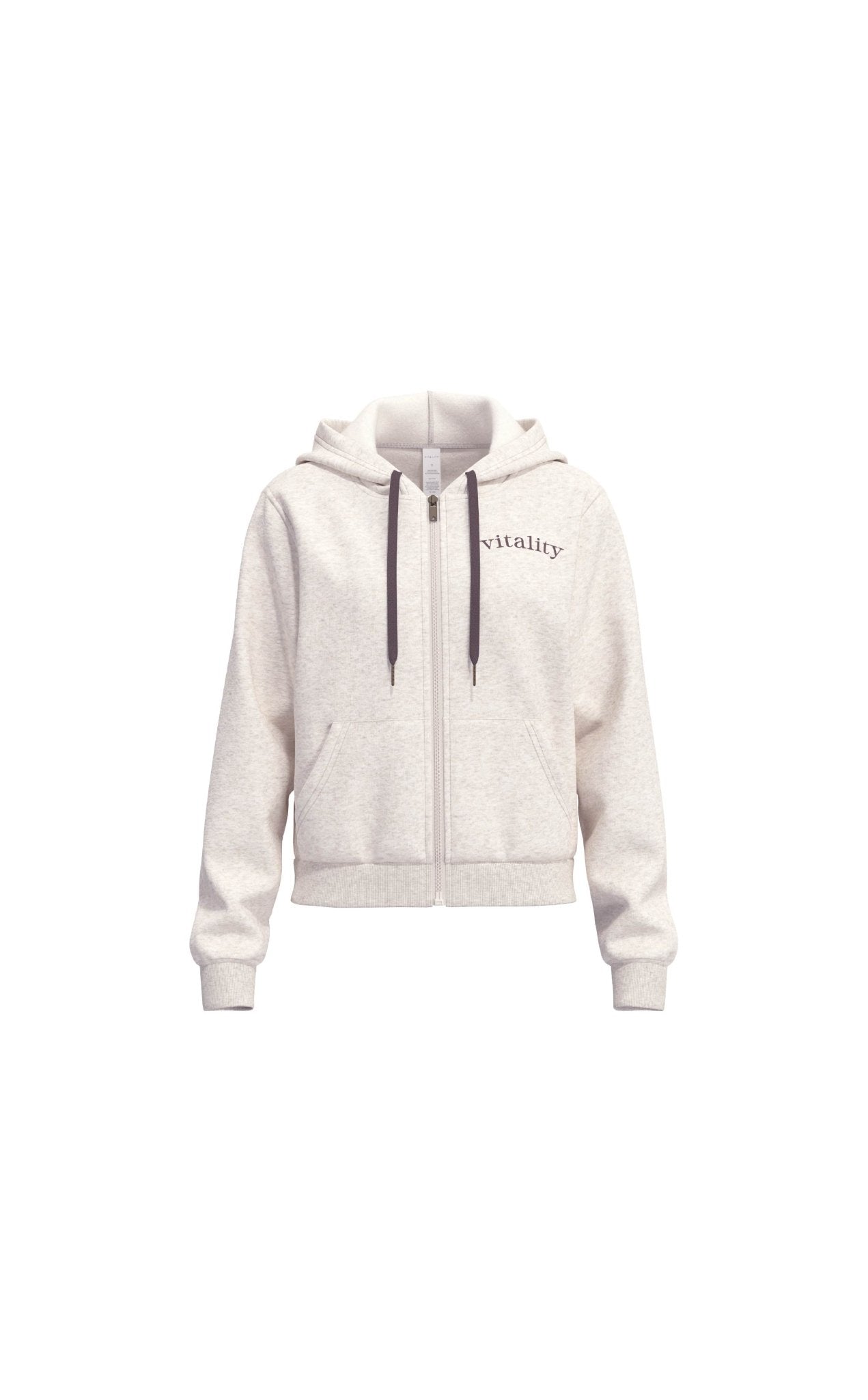 Vitality Cozy® Women's Zip - Oat Marl