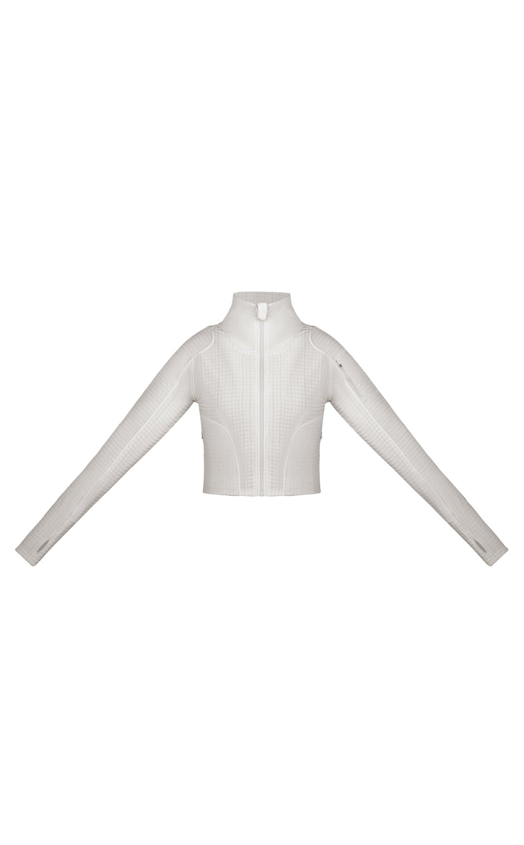 Vitality Grid Jacket - Oat