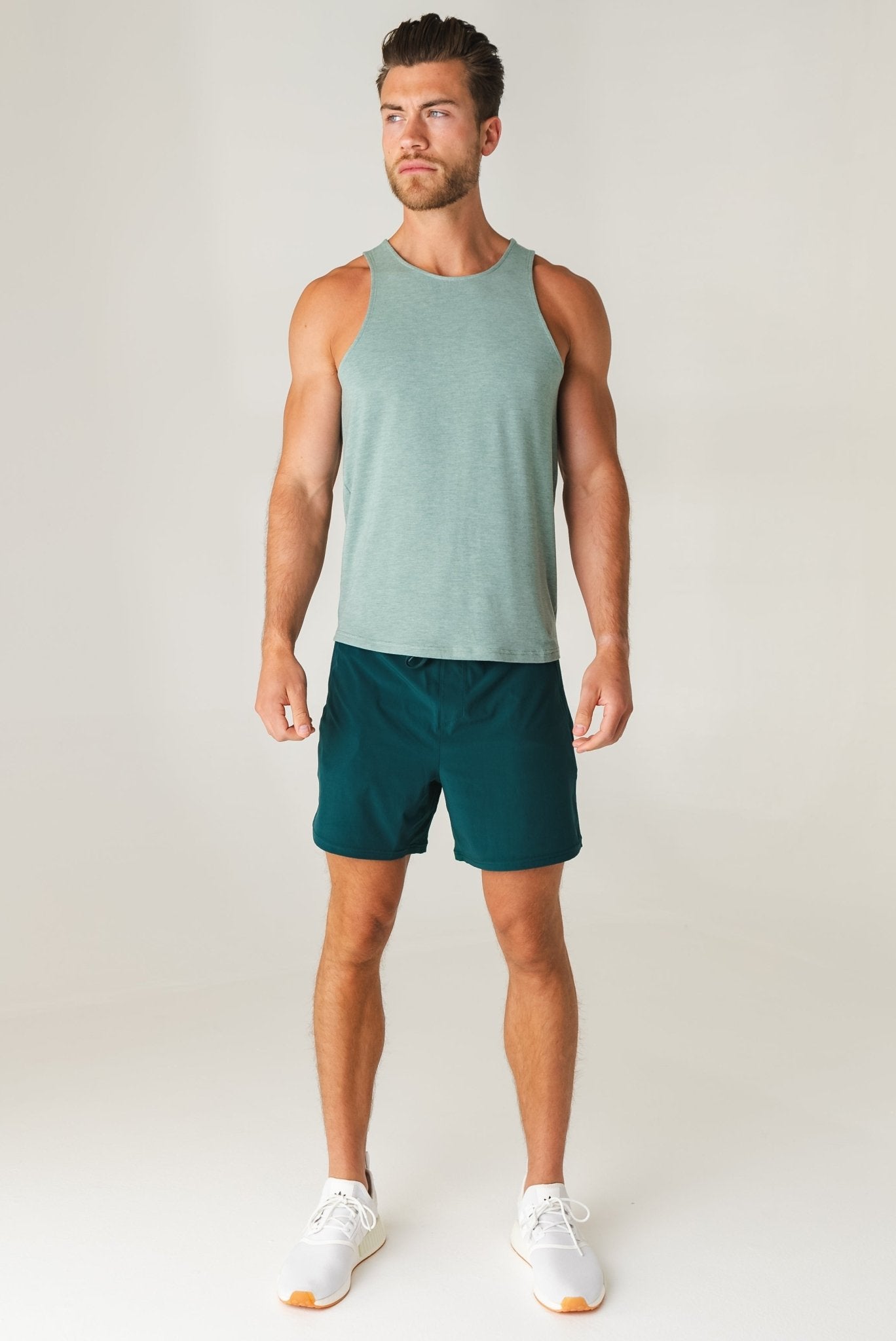Vitality Vital® Men's Tank - Eucalyptus Marl
