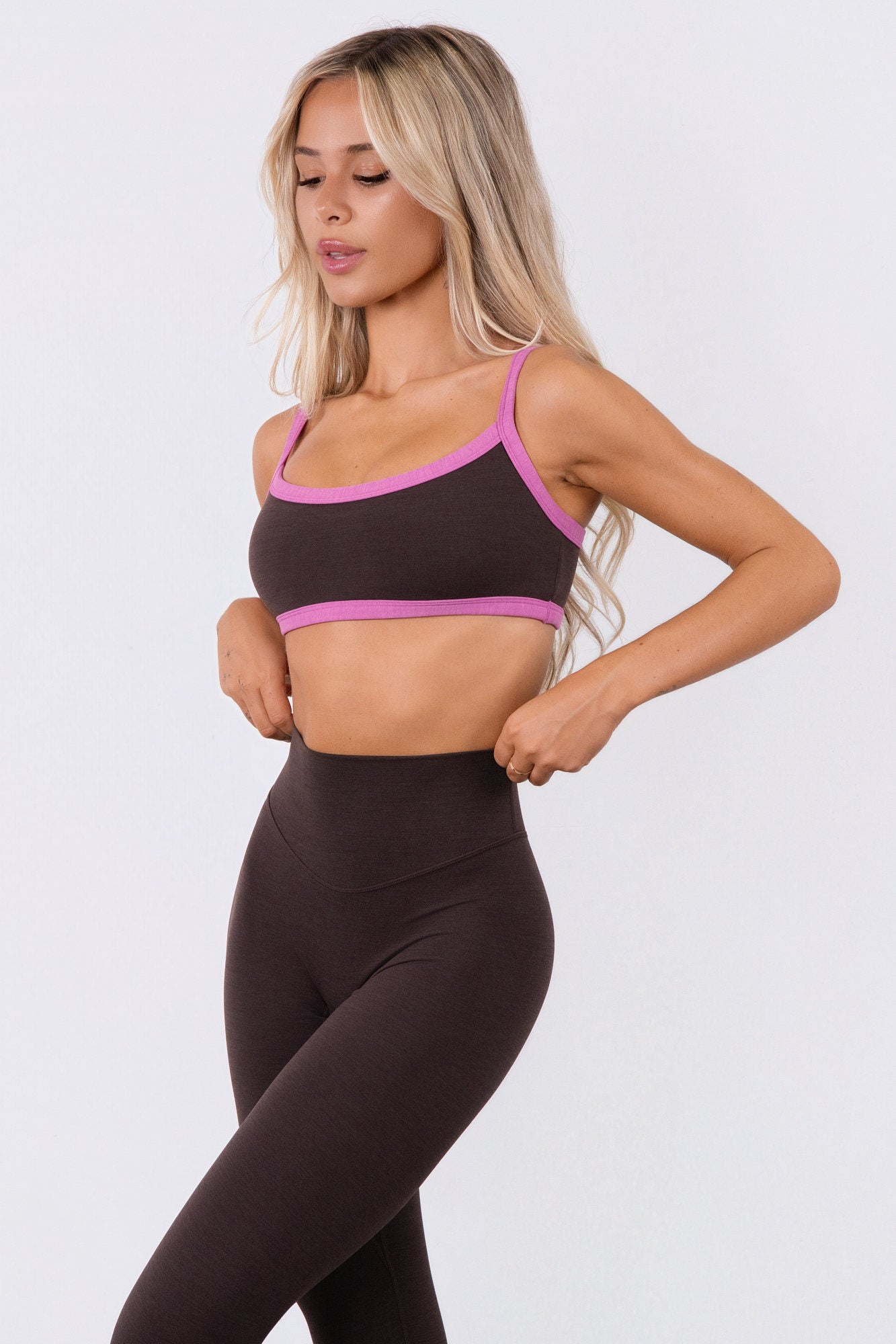 Vitality Daydream® Scoop Bra - Chocolate Heather