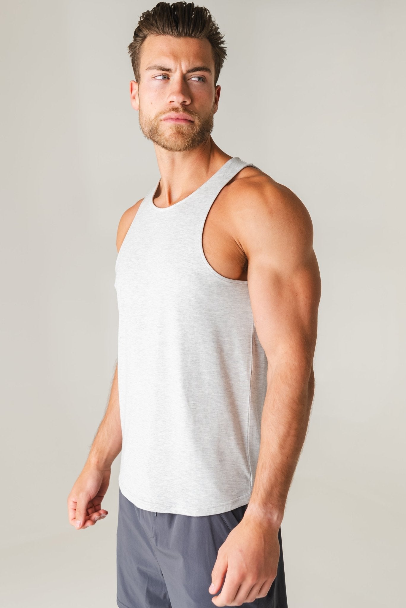 Vitality Vital® Men's Tank - Stone Marl