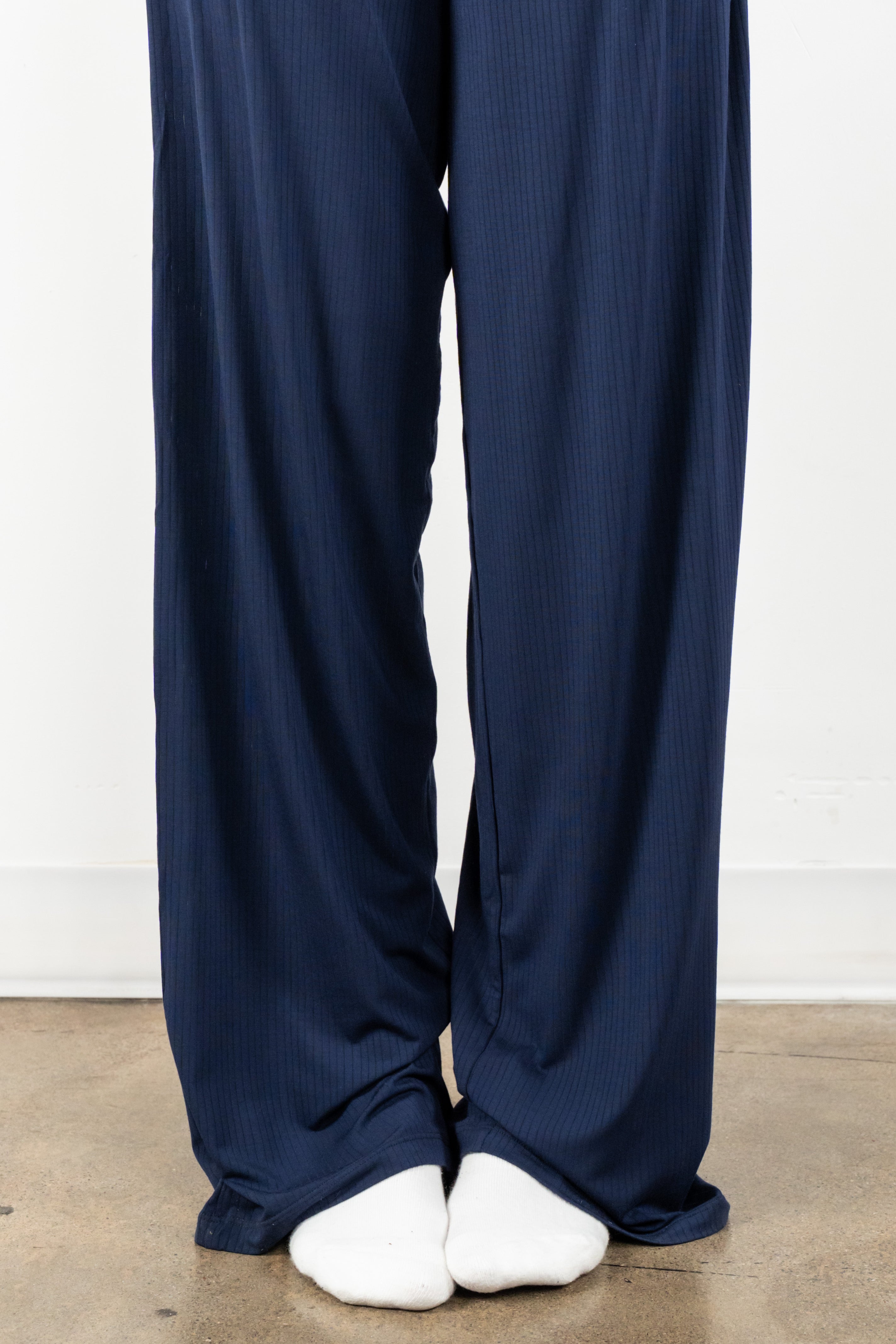 Vitality Float Rib Foldover Pant - Oxford
