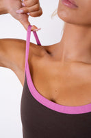 Vitality Daydream® Scoop Tank - Chocolate Heather