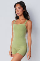 Cloud II™ Square Tank - Palm Leaf Washed