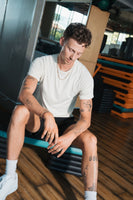 Vitality Vent Men's Crew Tee - Oat