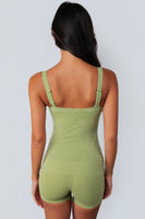 Cloud II™ Square Tank - Palm Leaf Washed