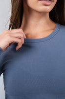Vitality Basis® Crew Long Sleeve - Overcast