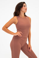 Cloud II™ Rib Crew Tank - Sepia