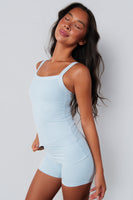 Cloud II™ Square Tank - Clear Sky Washed