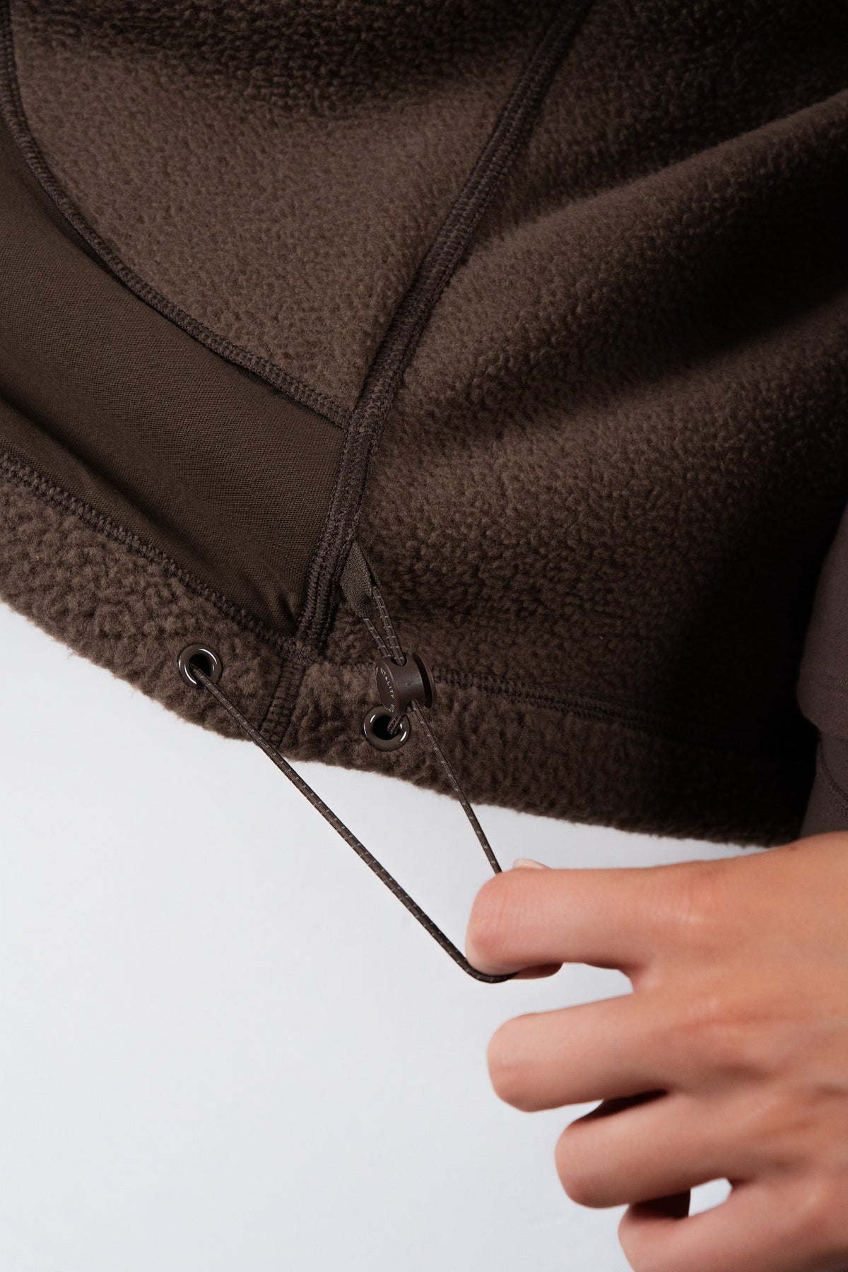Vitality Polar Fleece Vest - Milk Chocolate