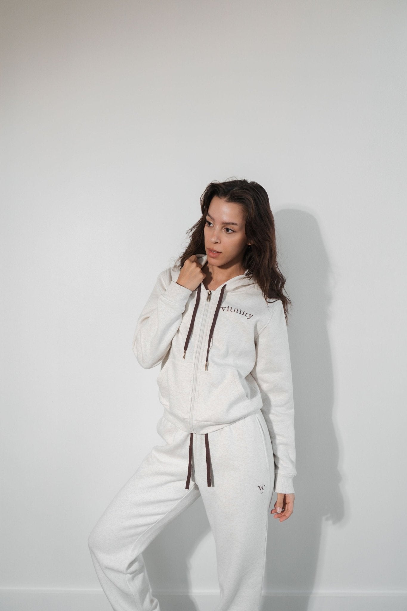 Vitality Cozy® Women's Zip - Oat Marl