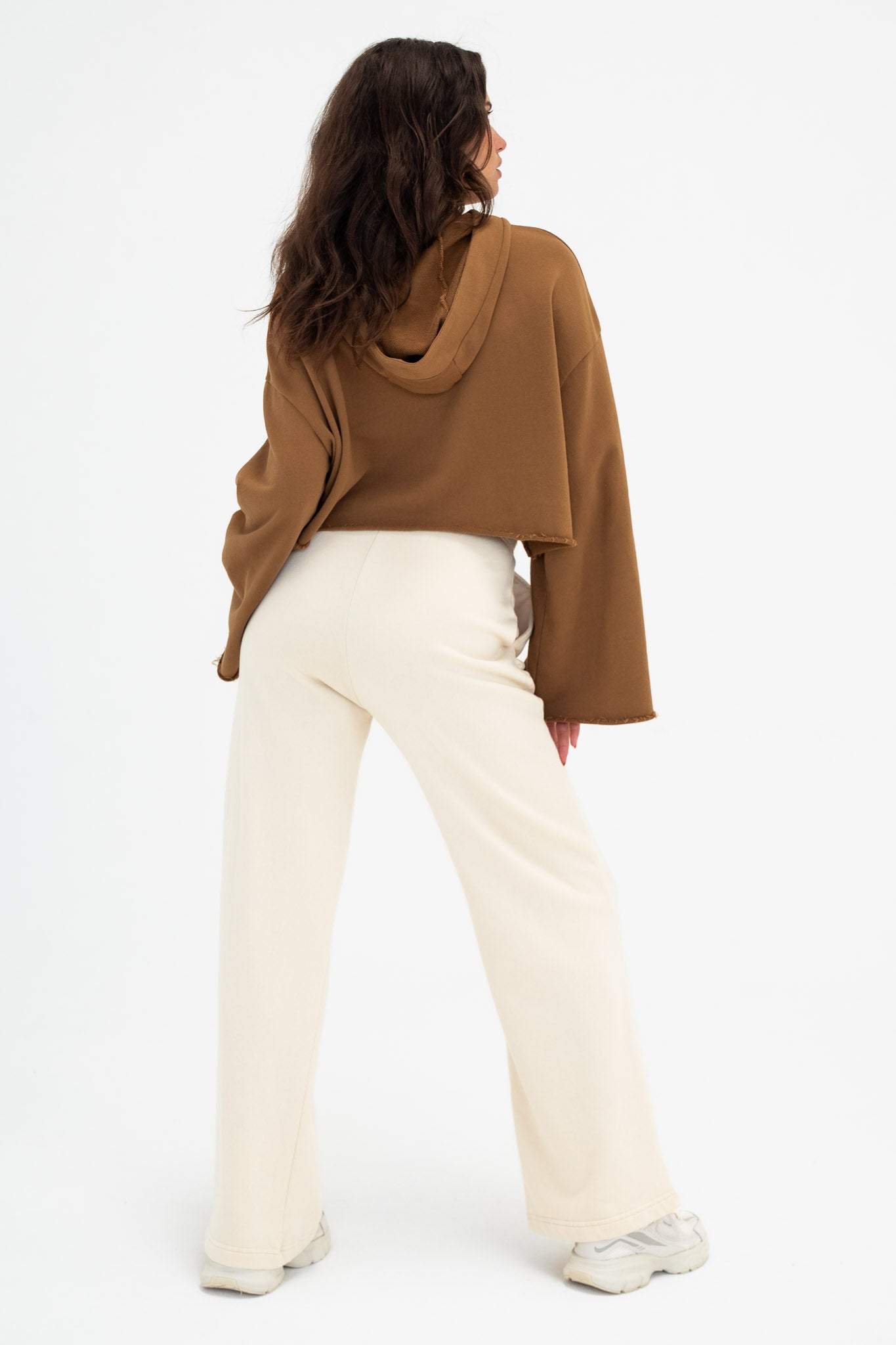 Vitality Homebody® Wide Leg Trouser - Ivory Washed