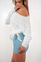 Vitality Whisper Slouch Long Sleeve - Snow