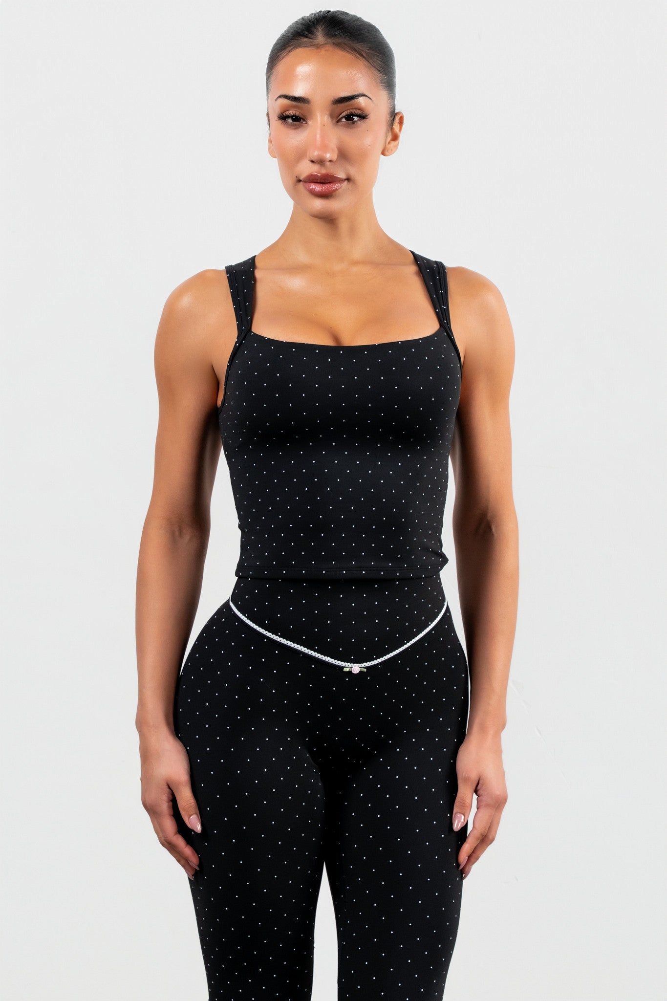 Cloud II™ Together Tank - Midnight Polka Dot