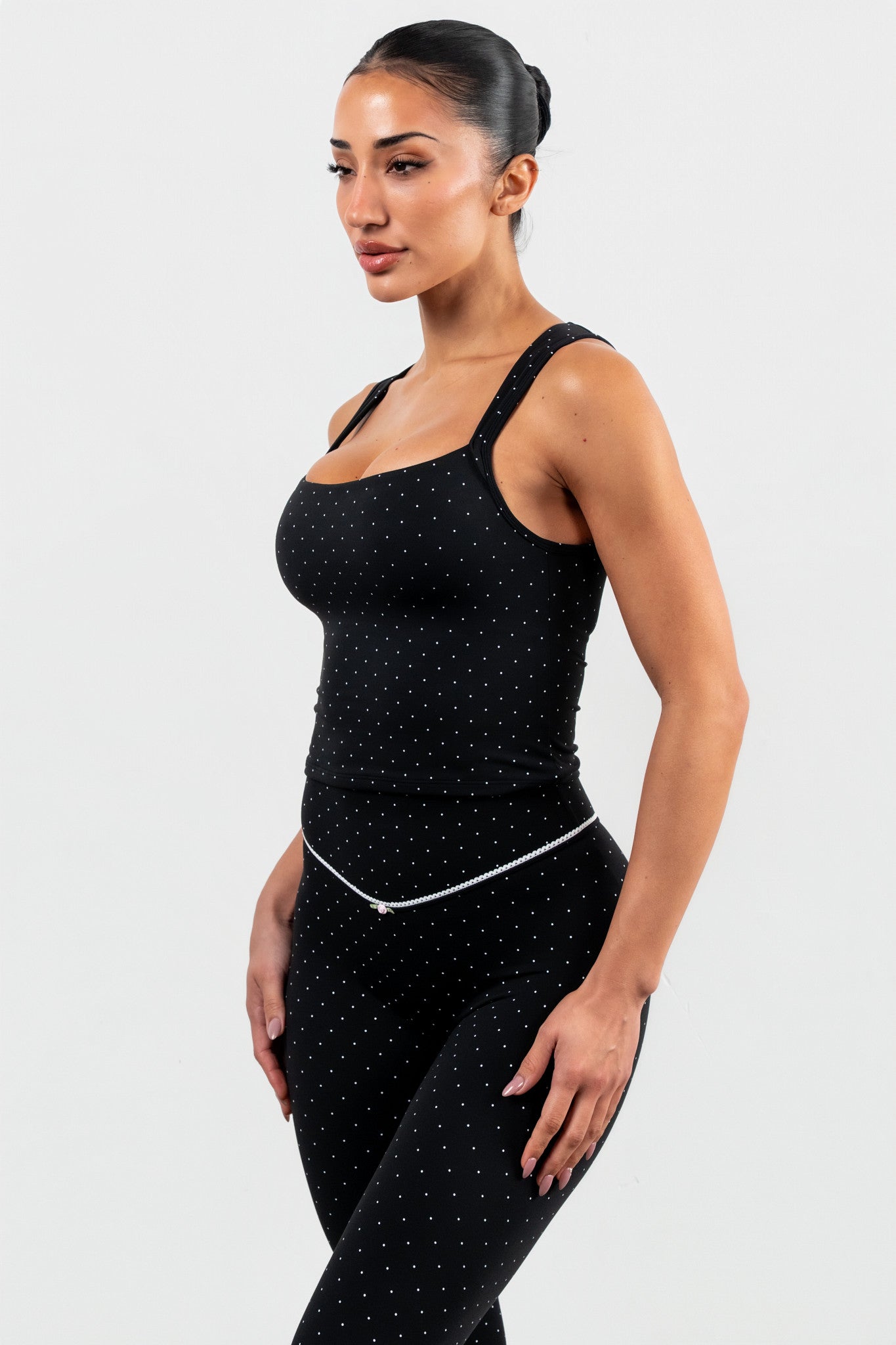 Cloud II™ Together Tank - Midnight Polka Dot