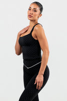 Cloud II™ Together Tank - Midnight Polka Dot