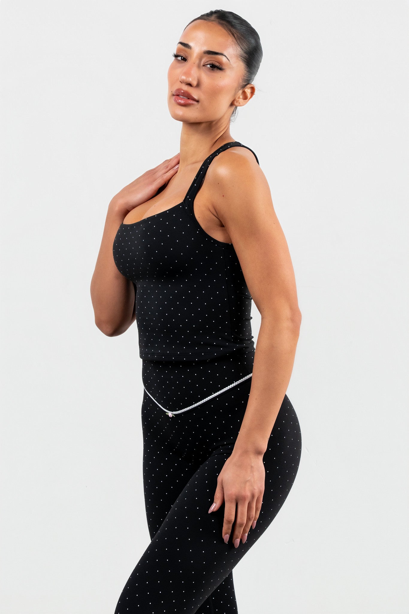 Cloud II™ Together Tank - Midnight Polka Dot