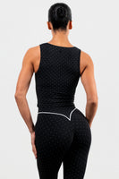 Cloud II™ Together Tank - Midnight Polka Dot