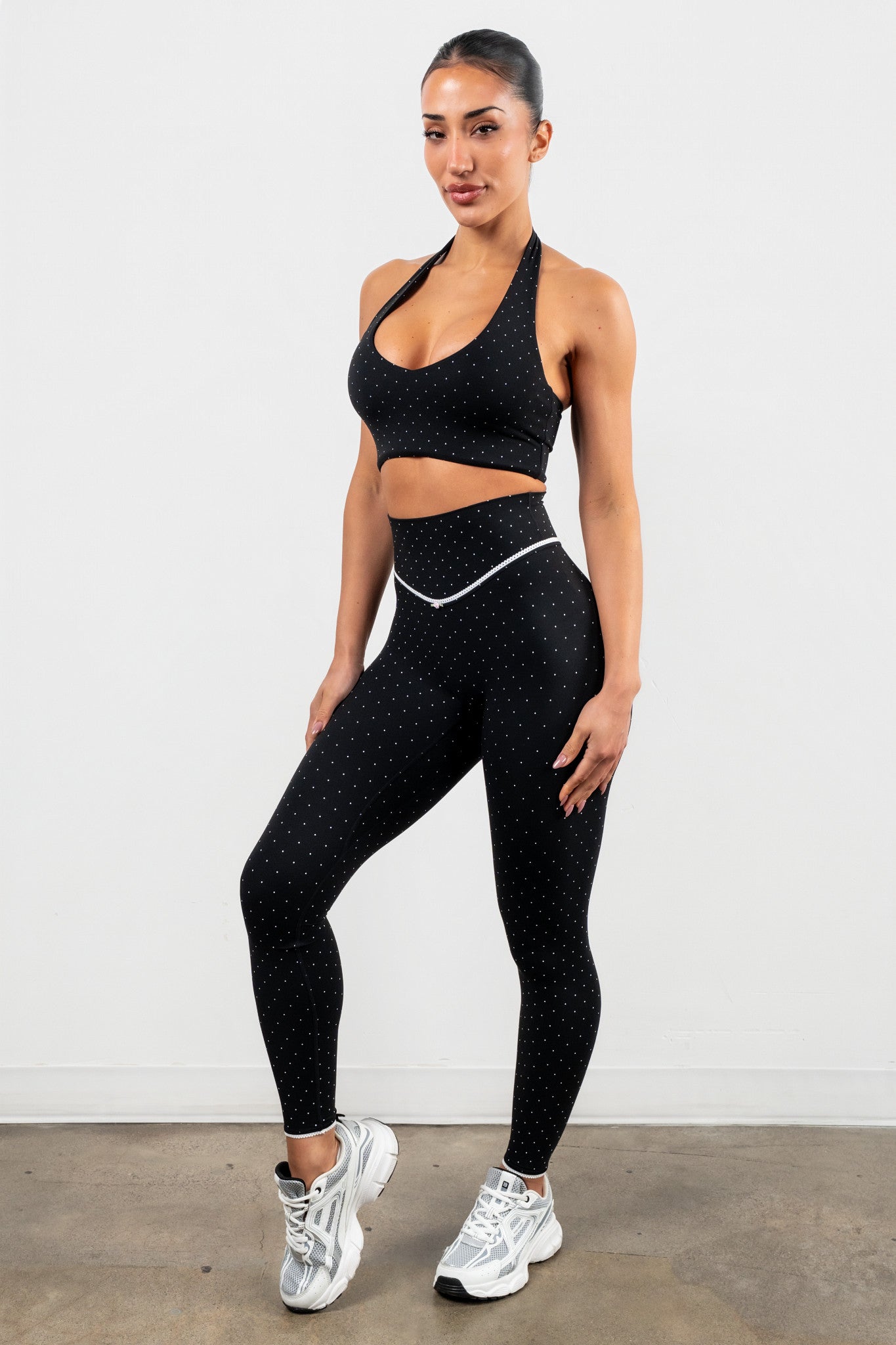 Cloud II™ QT Pant - Midnight Polka Dot