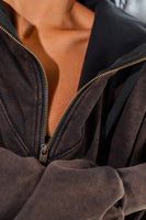 Vitality Remedy® Half Zip - Midnight Washed