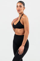 Cloud II™ Micro Halter Bra - Midnight