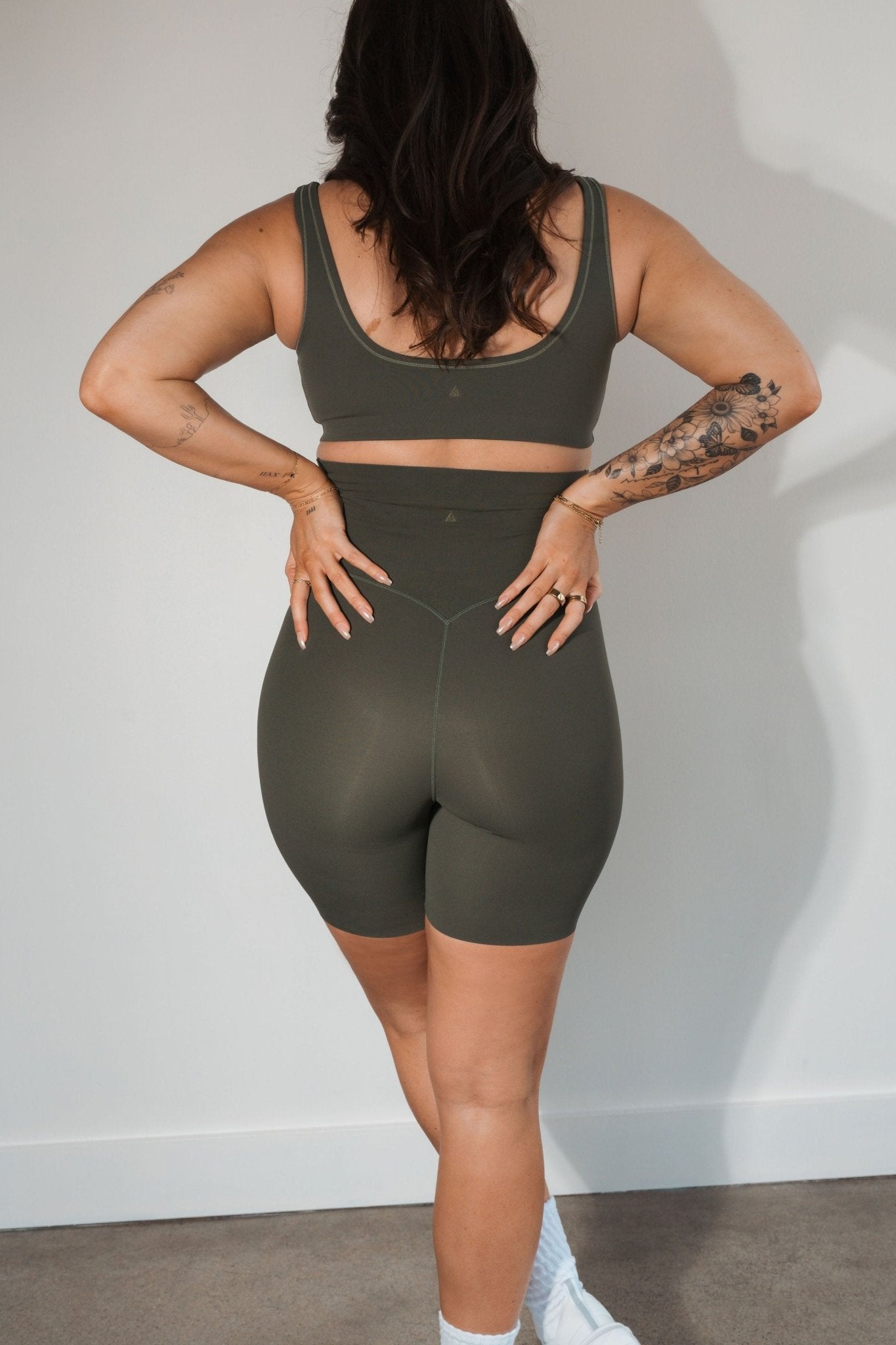 Cloud II™ Maternity Rider Short - Olive