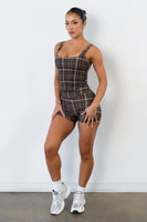 Cloud II™ Volley Short - Espresso Plaid