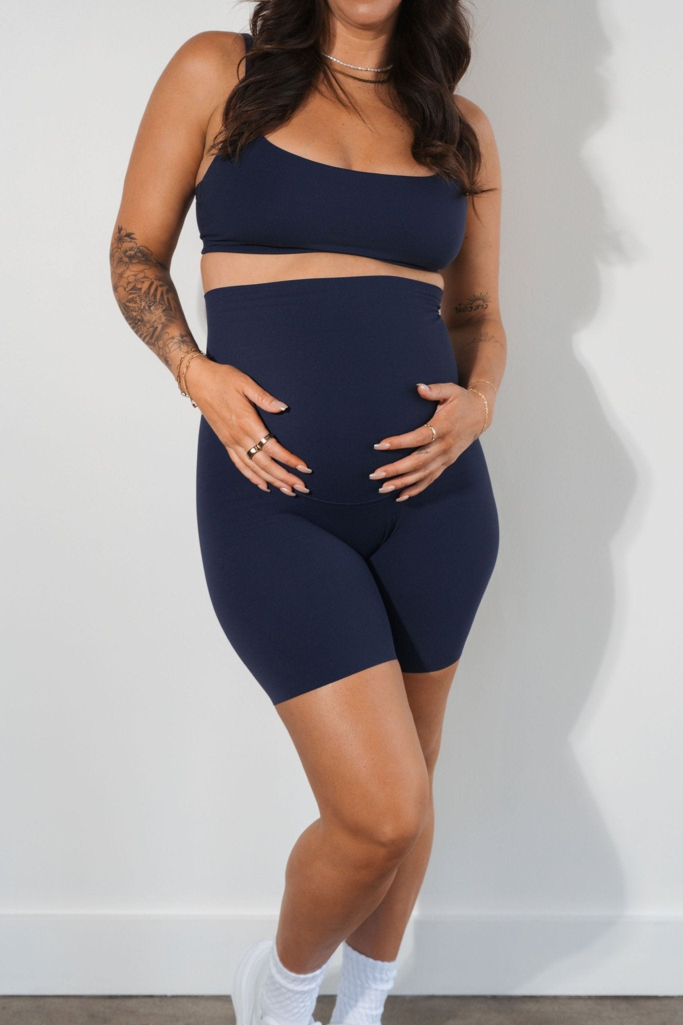 Cloud II™ Maternity Rider Short - Oxford