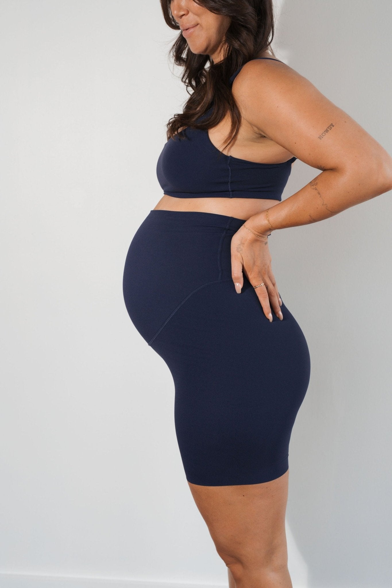 Cloud II™ Maternity Rider Short - Oxford