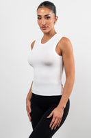 Vitality Basis® Muscle Tank - Snow