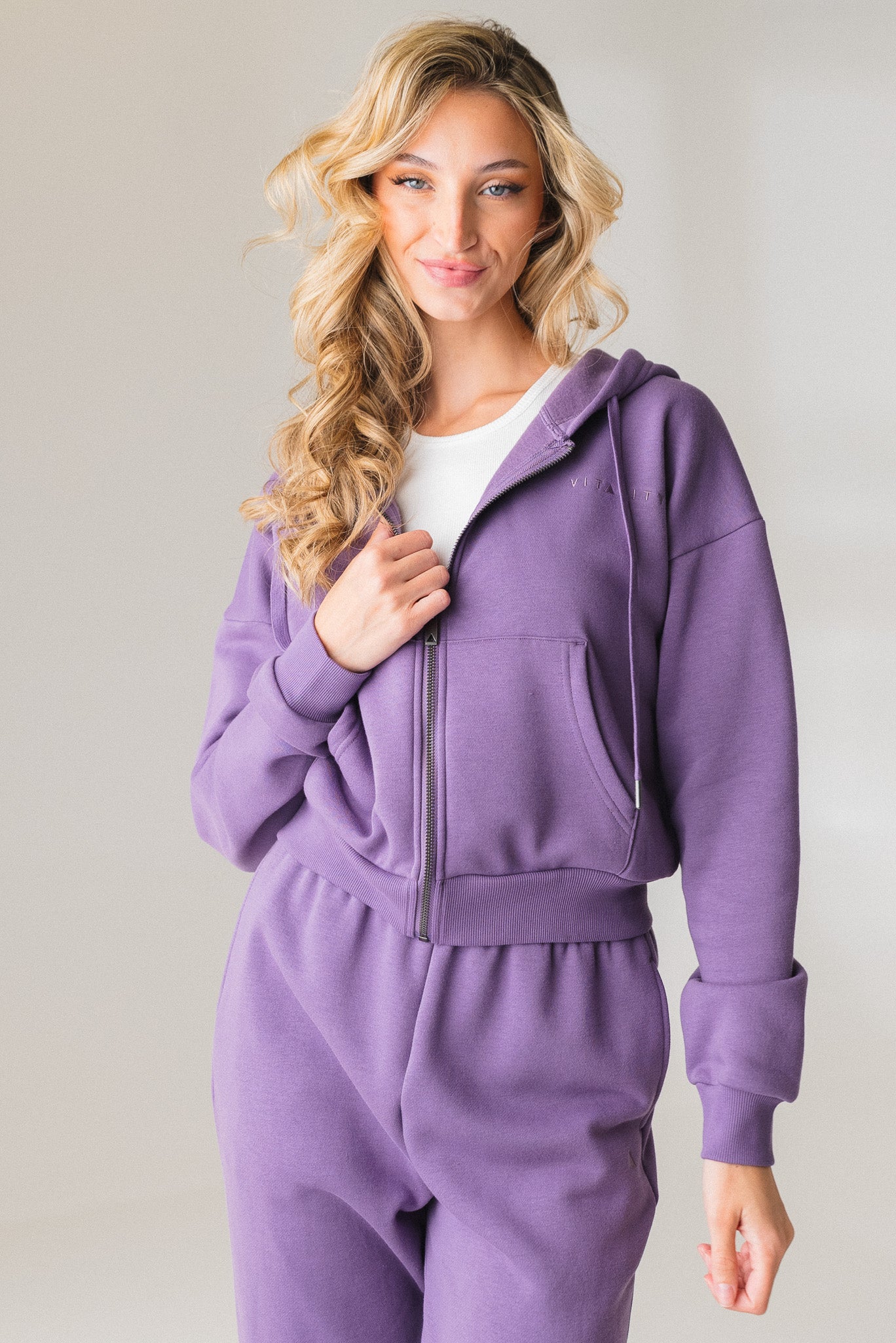 Vitality Cozy® Women's Zip - Violet