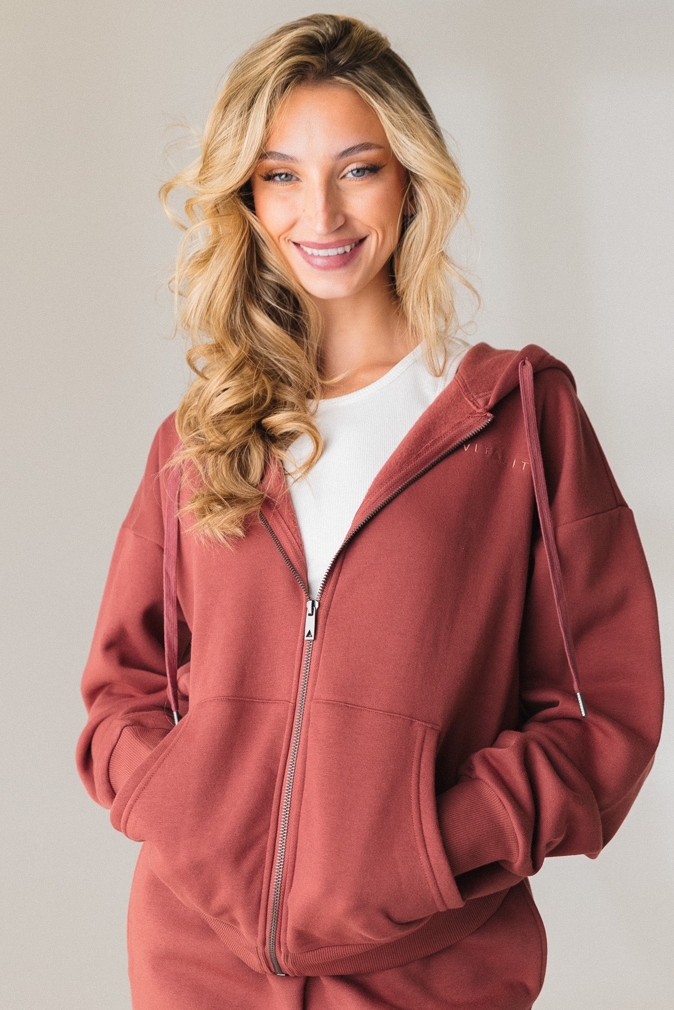 Vitality Cozy® Uni Zip - Rosewood