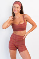 Cloud II® Volley Short - Cinnamon Stripe