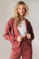 Vitality Cozy® Women's Zip - Rosewood