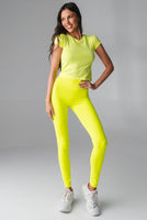 Vitality Energy® Crew Tee - Neon Yellow