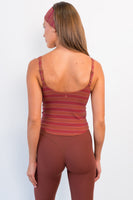 Cloud II™ Classic Tank - Cinnamon Stripe