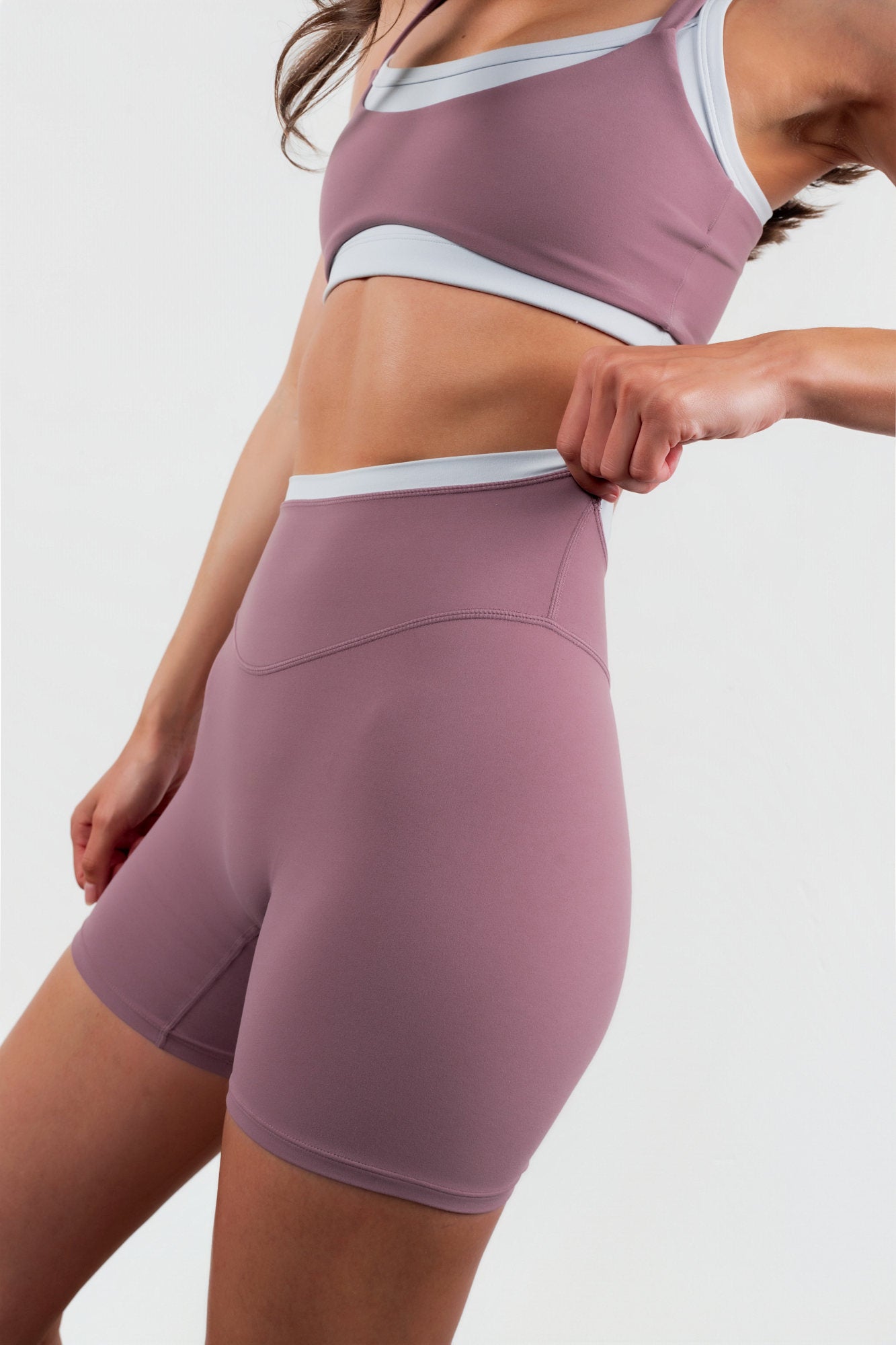 Cloud II™ Contrast Volley Short - Earthy Plum